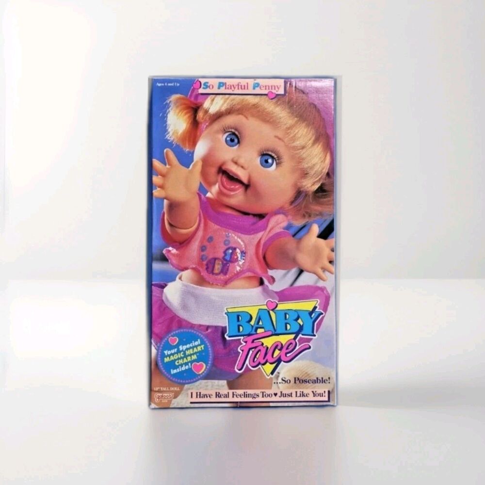 #10 SO PLAYFUL PENNY 💗 BABY FACE DOLL Galoob Happy NEW IN BOX LGTI L.G.T.I.